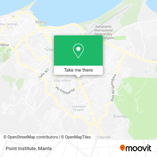 Point Institute map