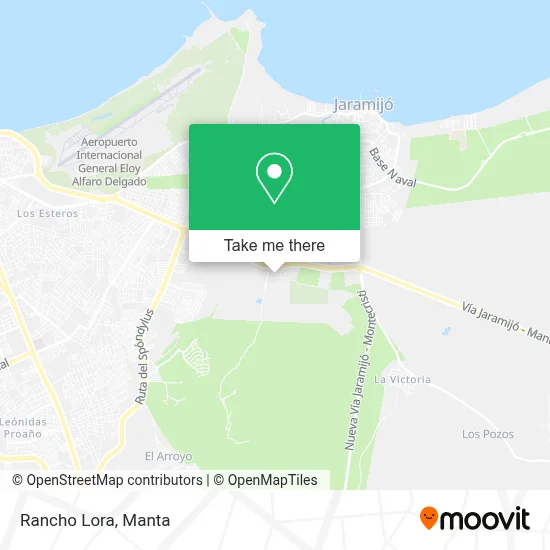 Rancho Lora map