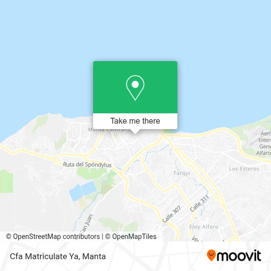 Cfa Matriculate Ya map