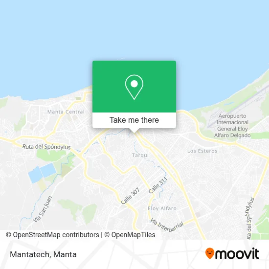 Mantatech map