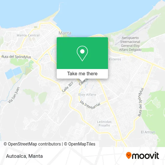 Autoalca map