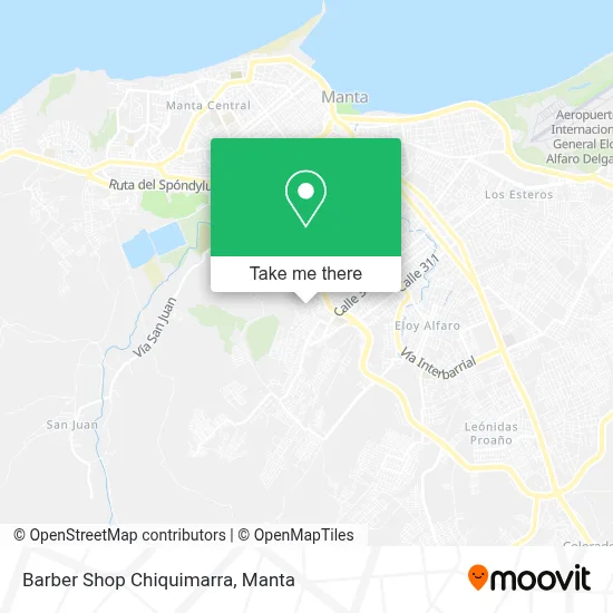 Barber Shop Chiquimarra map