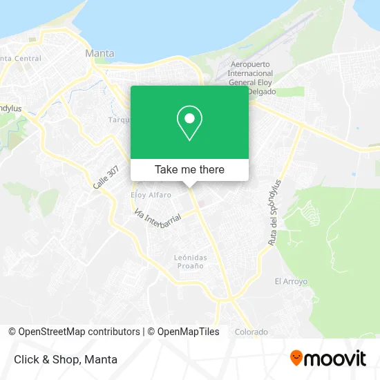 Click & Shop map