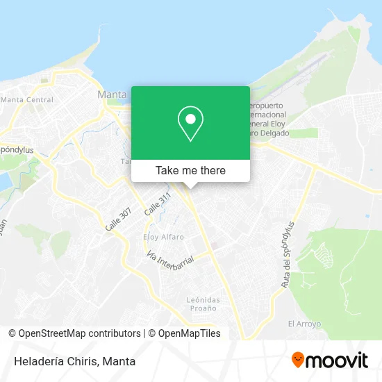 Heladería Chiris map