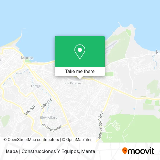 Isaba | Construcciones Y Equipos map