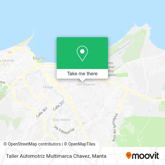 Taller Automotriz Multimarca Chavez map