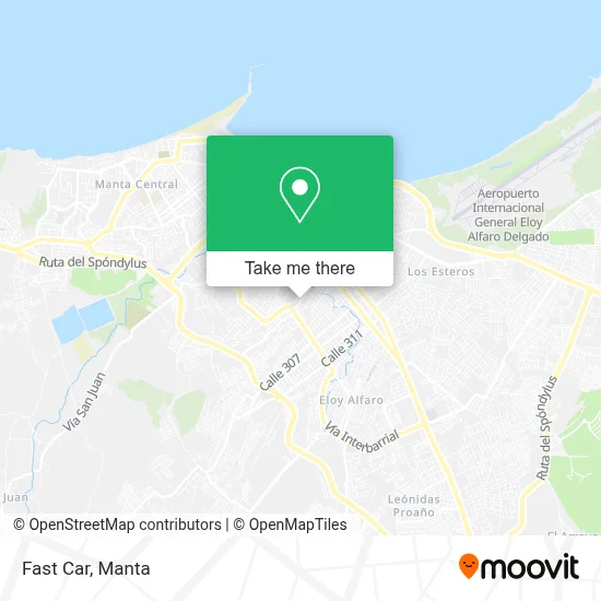 Fast Car map