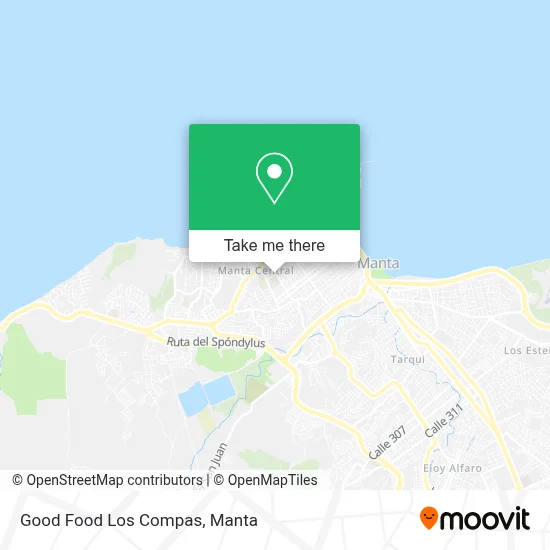 Good Food Los Compas map