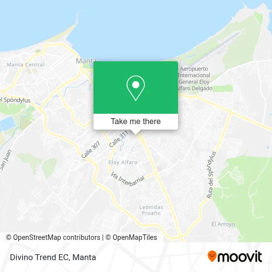 Divino Trend EC map