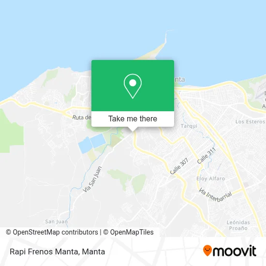 Rapi Frenos Manta map