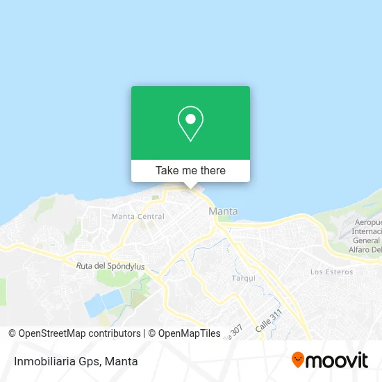 Inmobiliaria Gps map