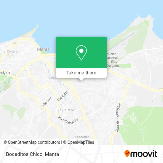 Bocaditos Chico map