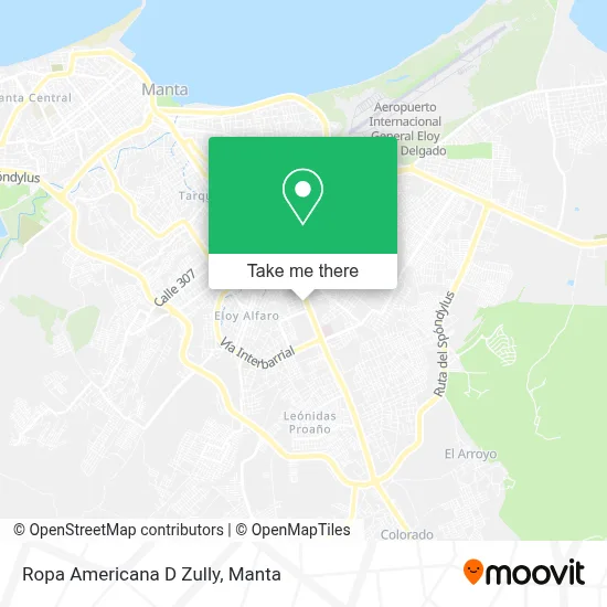 Ropa Americana D Zully map