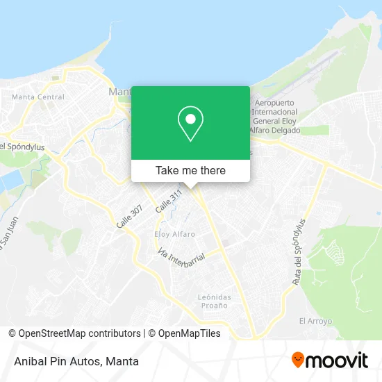 Anibal Pin Autos map