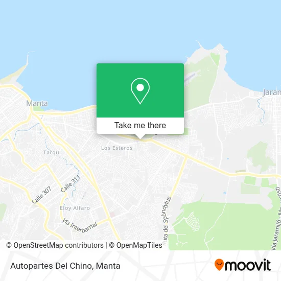 Autopartes Del Chino map