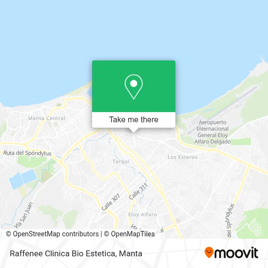 Raffenee Clinica Bio Estetica map