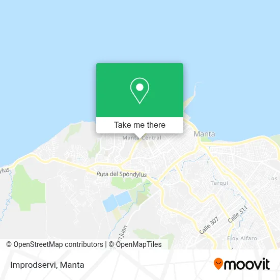Improdservi map