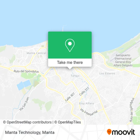 Manta Technology map