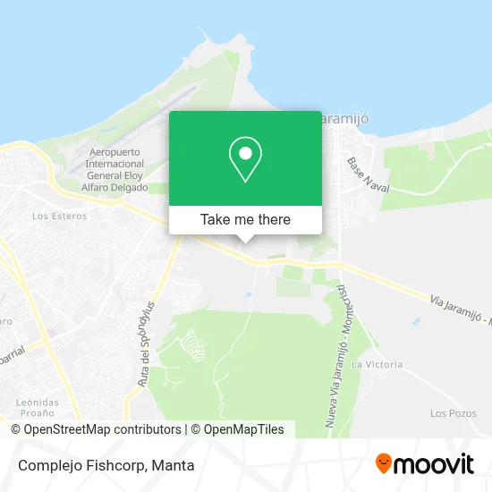 Complejo Fishcorp map