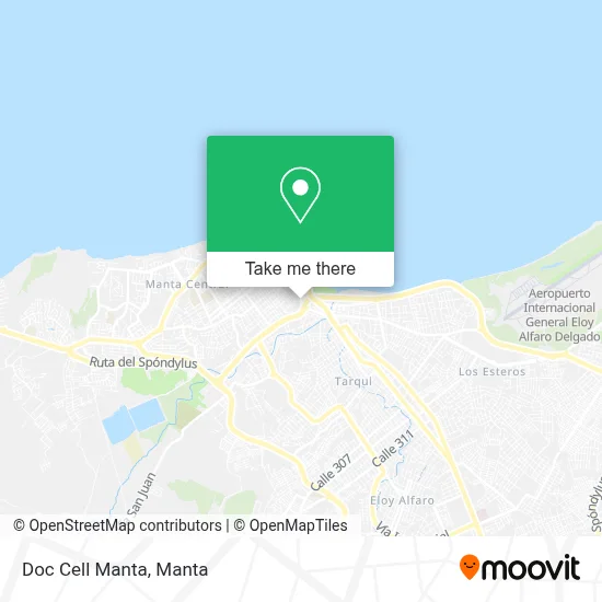 Doc Cell Manta map