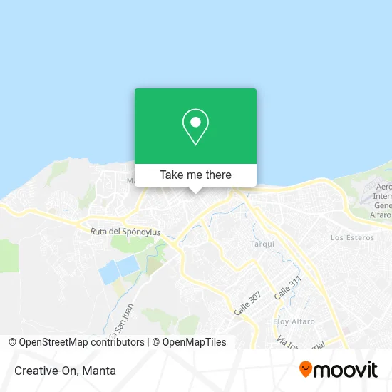 Creative-On map