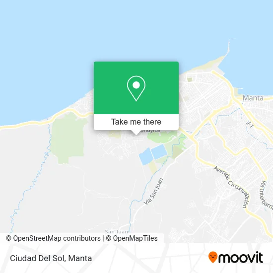 Ciudad Del Sol map