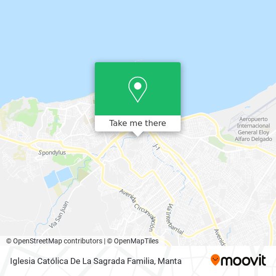 Iglesia Católica De La Sagrada Familia map