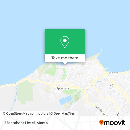 Mantahost Hotel map