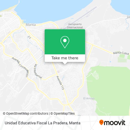 Unidad Educativa Fiscal La Pradera map