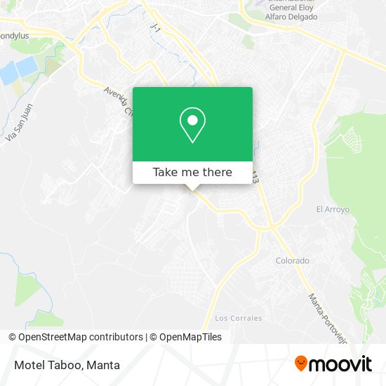 Mapa de Motel Taboo