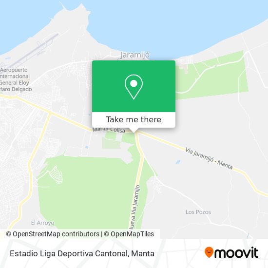 Estadio Liga Deportiva Cantonal map