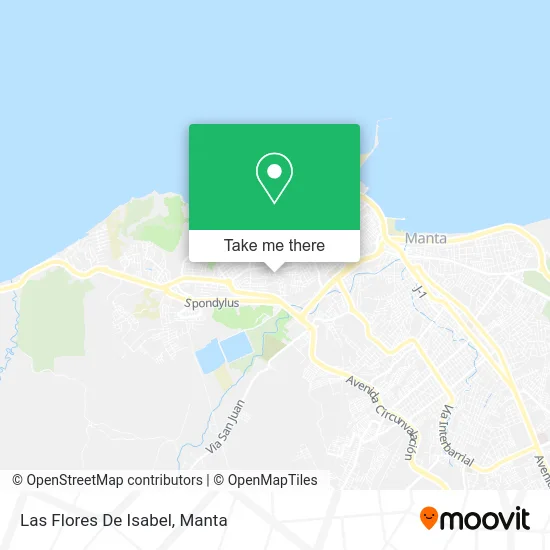 Las Flores De Isabel map