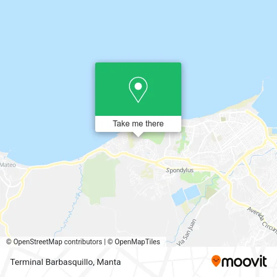 Mapa de Terminal Barbasquillo