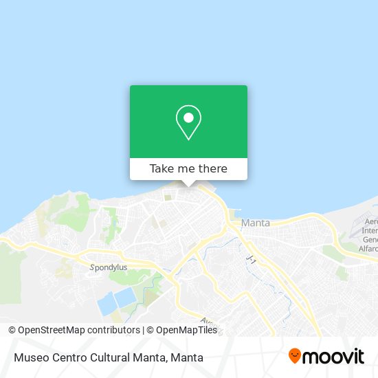 Mapa de Museo Centro Cultural Manta