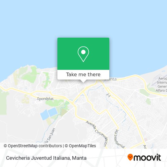 Mapa de Cevicheria Juventud Italiana