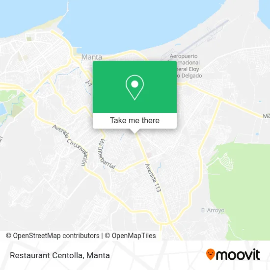 Restaurant Centolla map
