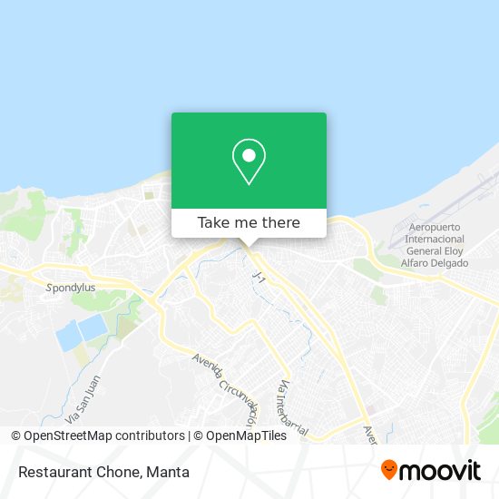 Mapa de Restaurant Chone