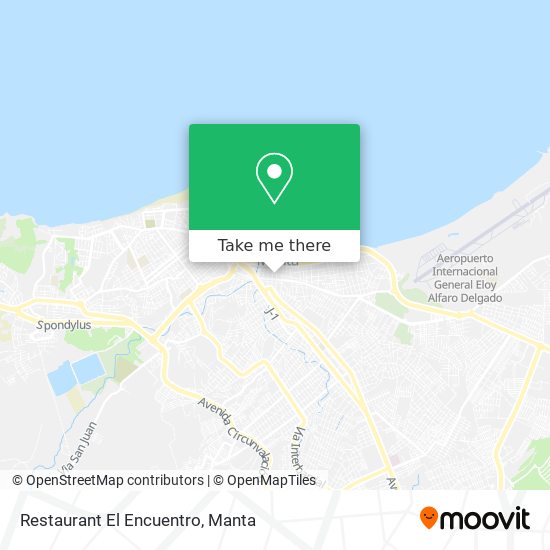 Mapa de Restaurant El Encuentro