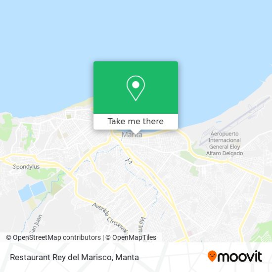Restaurant Rey del Marisco map