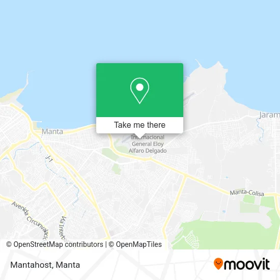 Mantahost map
