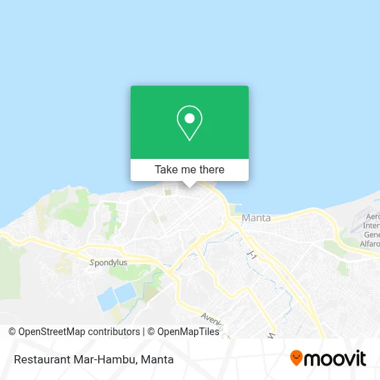 Restaurant Mar-Hambu map