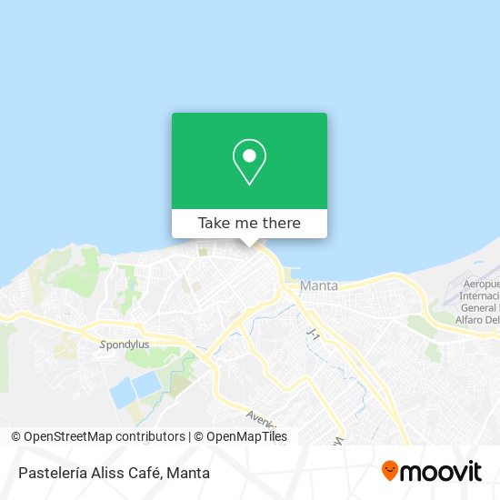 Pastelería Aliss Café map