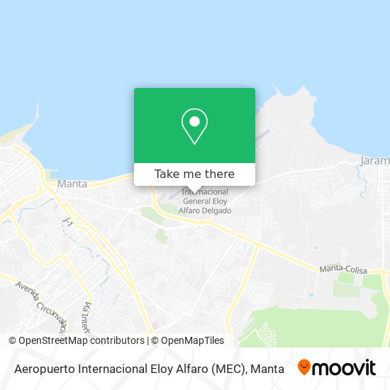 Aeropuerto Internacional Eloy Alfaro (MEC) map