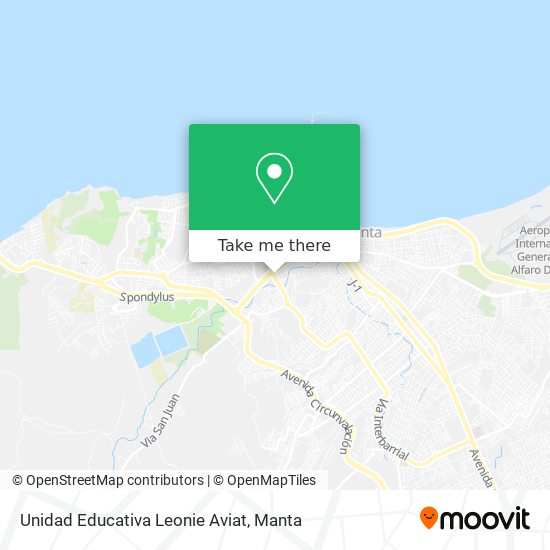 Mapa de Unidad Educativa Leonie Aviat