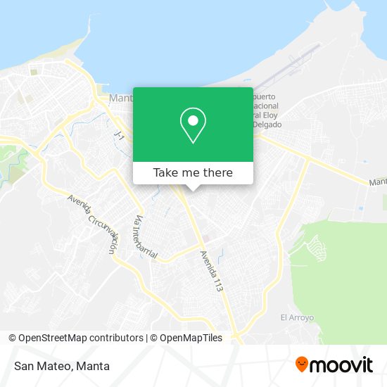 San Mateo map