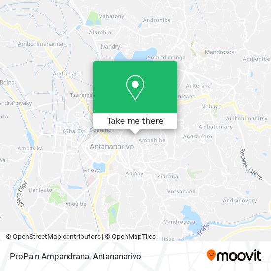 ProPain Ampandrana map