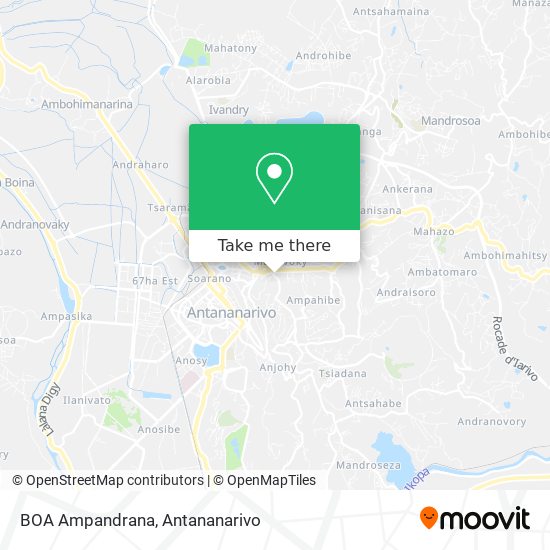BOA Ampandrana map