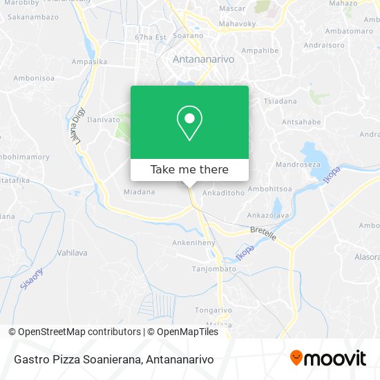 Gastro Pizza Soanierana map