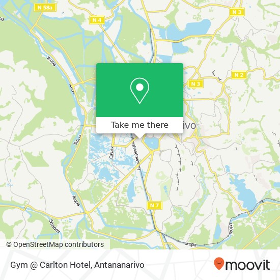 Gym @ Carlton Hotel map