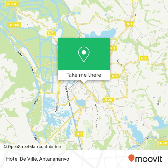 Hotel De Ville map